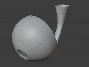 абстрактна ваза 2 3D Модель