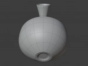 абстрактна ваза 2 3D Модель