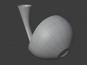 abstract vase 2 3D Model