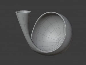 абстрактна ваза 2 3D Модель