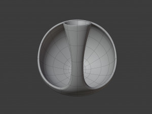 abstract vase 2 3D Model