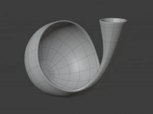 абстрактна ваза 2 3D Модель