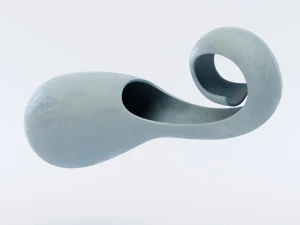 abstract vase 3 3D Model
