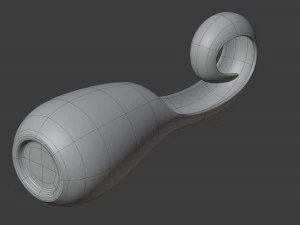 abstract vase 3 3D Model