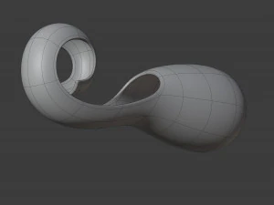 abstract vase 3 3D Model