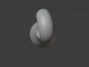 abstract vase 3 3D Model