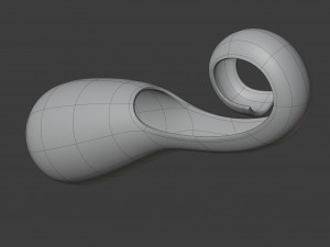 abstract vase 3 3D 模型