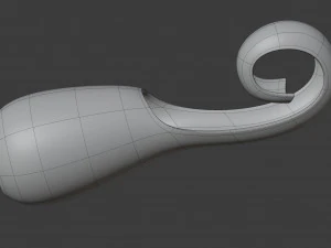 abstract vase 3 3D Model