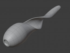 abstract vase 4 Modelo 3D