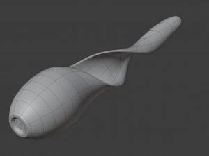 abstract vase 4 3D Model