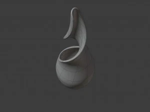 abstract vase 4 3D Model