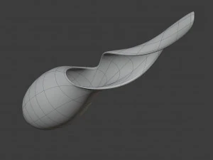 abstract vase 4 3D Model