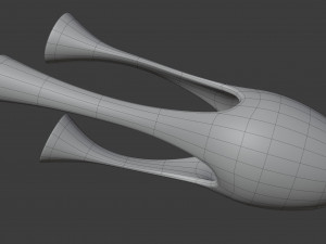 abstract vase 5 Modèle 3D