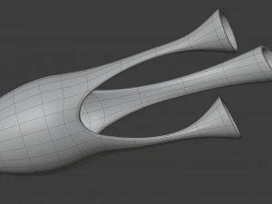 abstract vase 5 3D Model