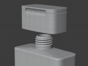 shampoo bottle 1 3D Model