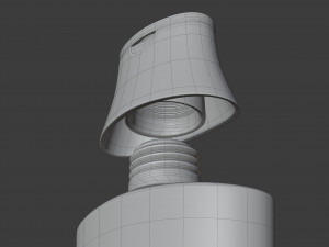 shampoo bottle 2 3D Model