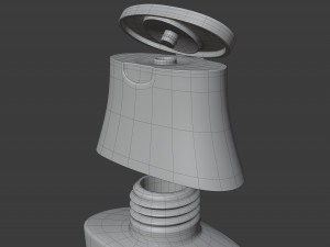 shampoo bottle 2 3D Model