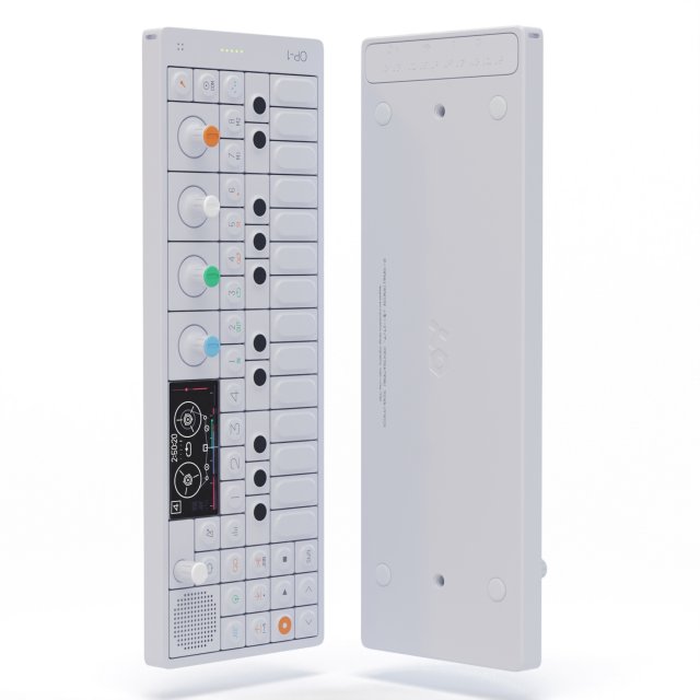 teenage engineering op-1 portable synthesizer 3D 모델 .c4d .max .obj .3ds .fbx .stl .blend 