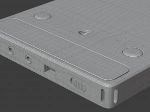 tienertechniek op-1 draagbare synthesizer 3D Model