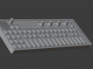 teenage engineering op-1 portable synthesizer 3D 모델