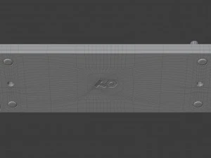 tienertechniek op-1 draagbare synthesizer 3D Model