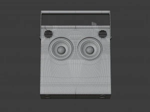 teenage engineering ob-4 radio 3D Model
