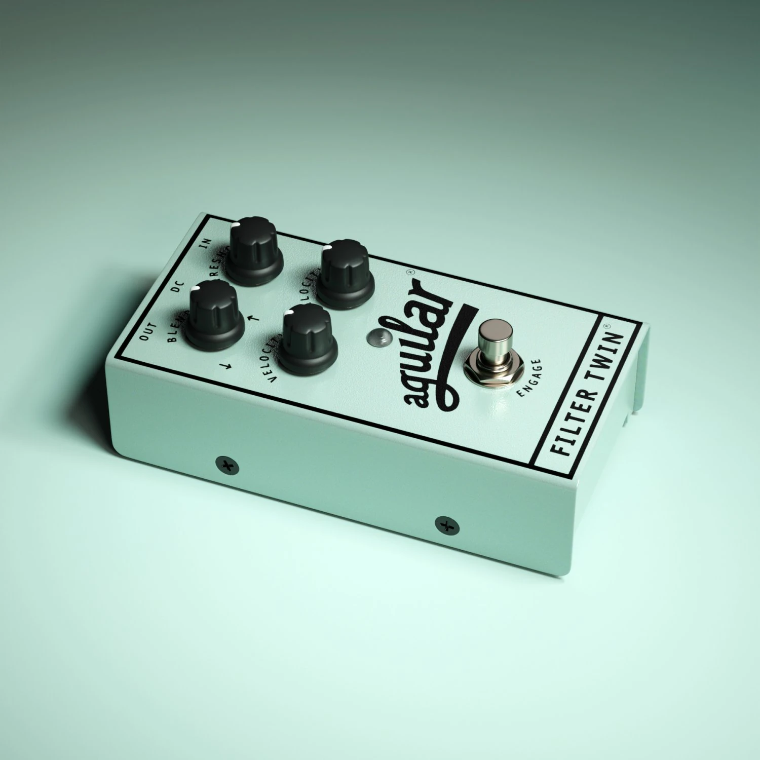 pedal de filtro de envelope duplo duplo com filtro aguilar Modelo 3D .c4d .max .obj .3ds .fbx .stl .blend 