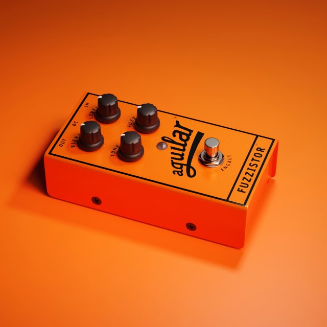 aguilar fuzzistor bass fuzz pedal Modelo 3D .c4d .max .obj .3ds .fbx .stl .blend 