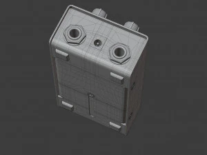 aguilar fuzzistor bass fuzz pedal 3D Model