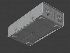 aguilar fuzzistor bass fuzz pedal 3D Model