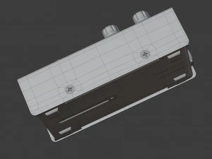 aguilar fuzzistor bass fuzz pedal 3D Model