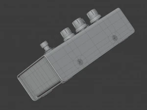 aguilar fuzzistor bass fuzz pedal 3D Model