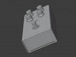 aguilar fuzzistor bass fuzz pedal 3D Model