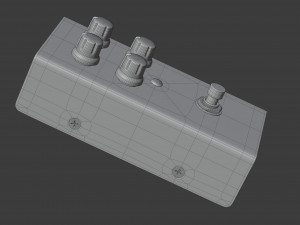 aguilar grape phaser bass phase pedal 3D Model