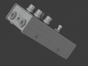 aguilar grape phaser bass phase pedal 3D Model