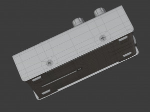 aguilar grape phaser bass phase pedal 3D Model