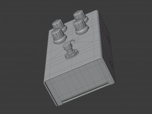 aguilar grape phaser bass phase pedal 3D Model