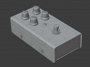 aguilar grape phaser bass phase pedal 3D Model
