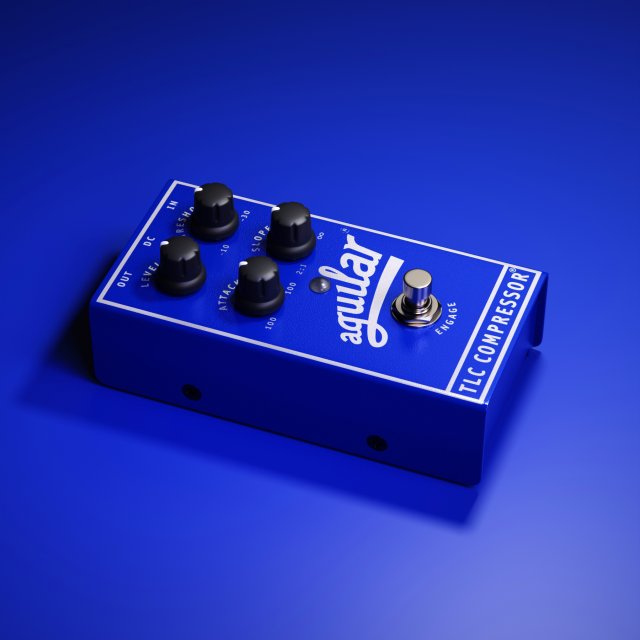 aguilar tlc compressor pedal 3D Model .c4d .max .obj .3ds .fbx .stl .blend