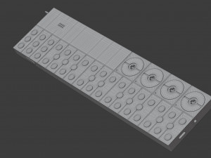 teenage engineering op-z multimedia synthesizer and sequencer 3D मॉडल