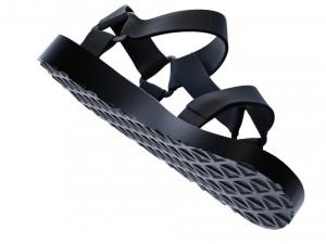 teva original universal urban sandal 3D Model