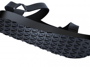teva original universal urban sandal 3D Model