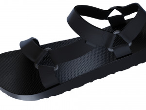 teva original universal urban sandal 3D Model