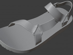 teva original universal urban sandal 3D Model