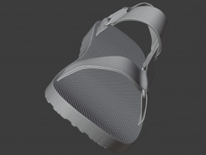 teva original universal urban sandal 3D Model