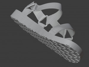teva original universal urban sandal 3D Model