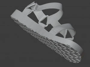 teva original universal urban sandal 3D Model