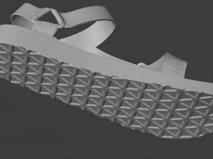teva original universal urban sandal 3D Model