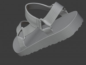 teva original universal urban sandal 3D Model