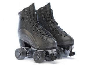 moxi rainbow rider roller skates monochrome Modello 3D